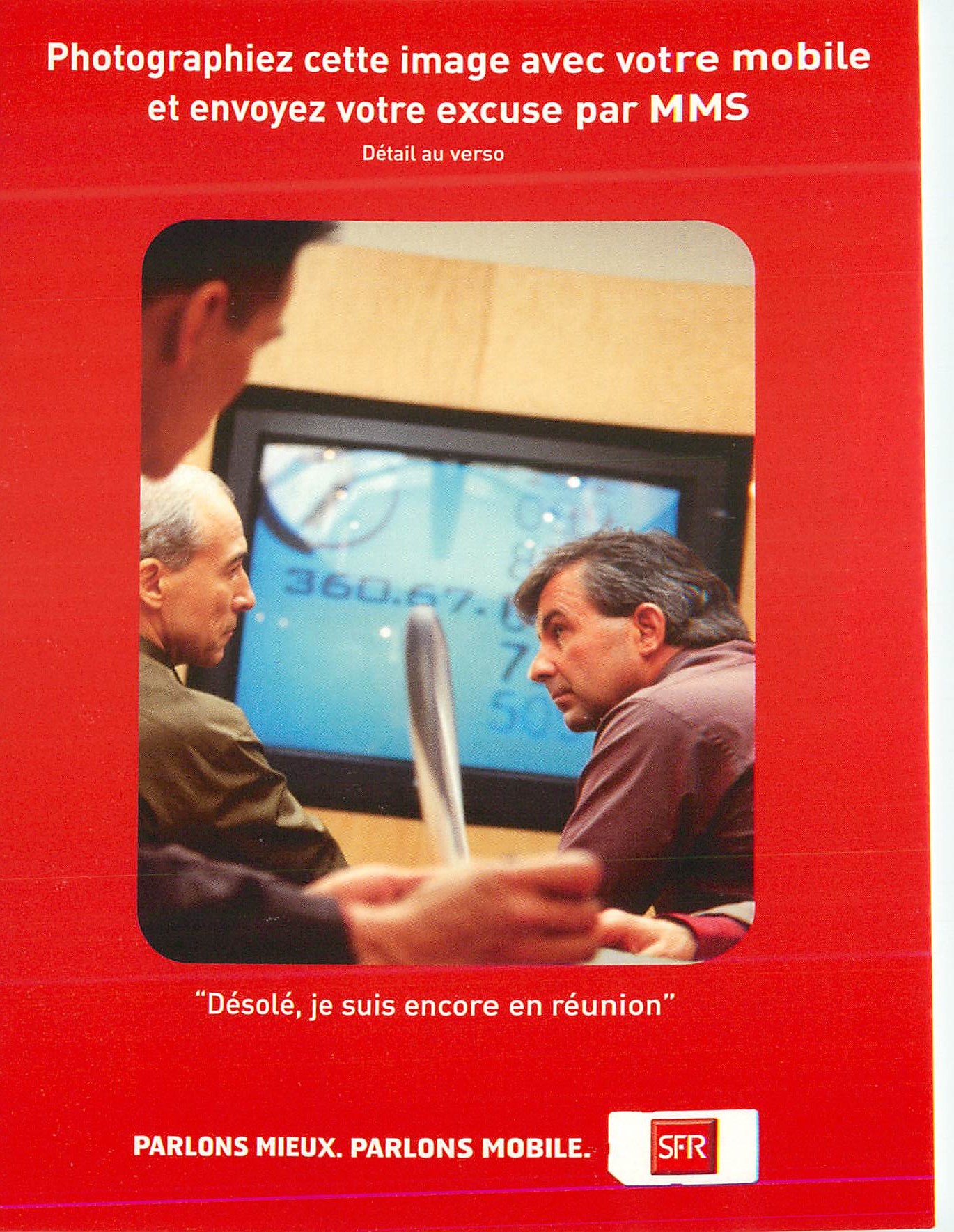 CPM Parlons Mieux Parlons Mobile Desole je suis encore en Reunion SFR