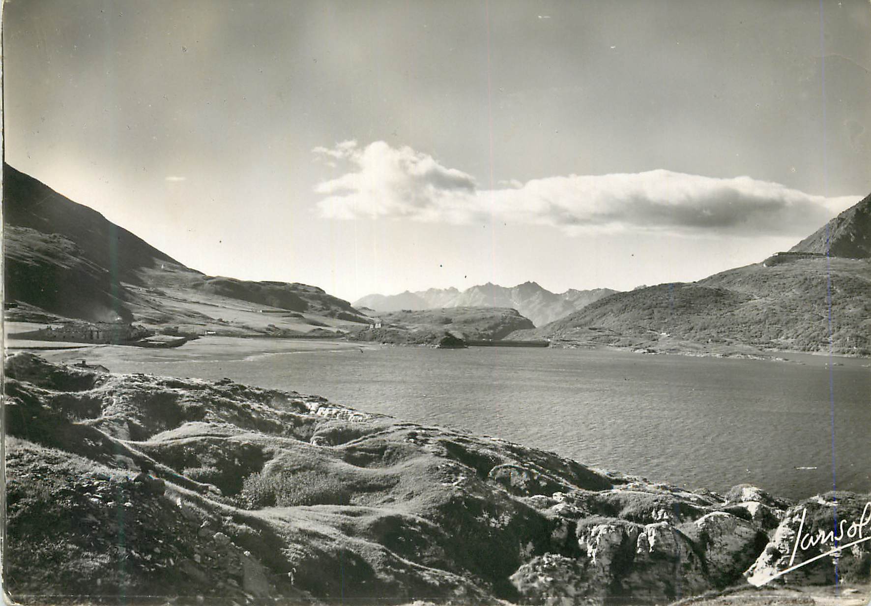 CPM Mont Cenis (Alt 2000 m) Le Ciel d'Italie et la Chaine Torinese