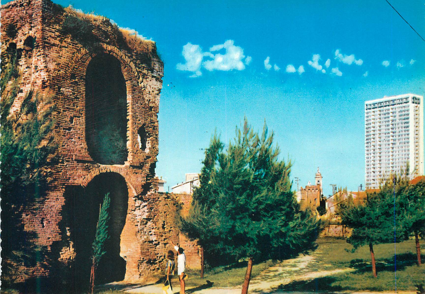 CPM Rimini L'Antiquite et le Moderne