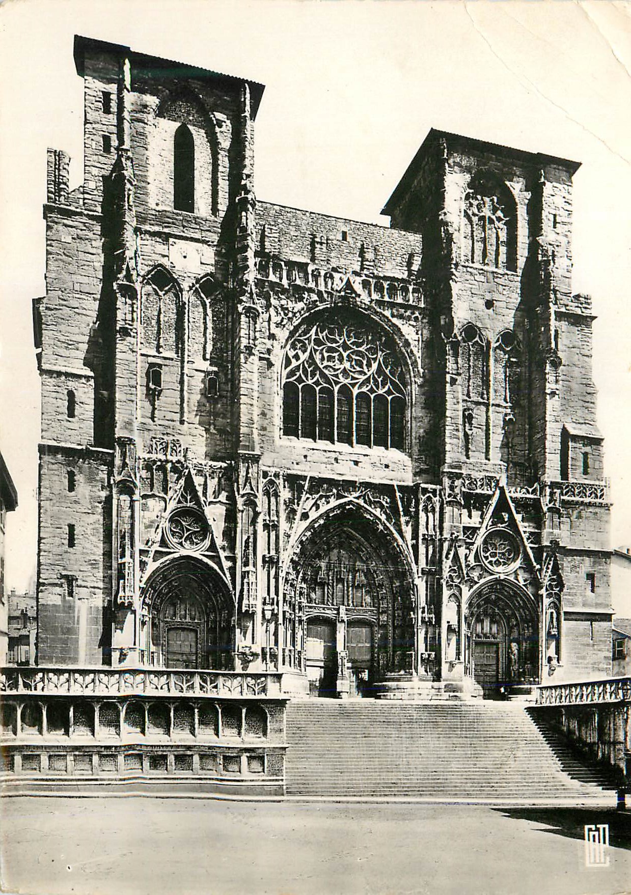 CPM Vienne La Cathedrale Eglise Saint Maurice