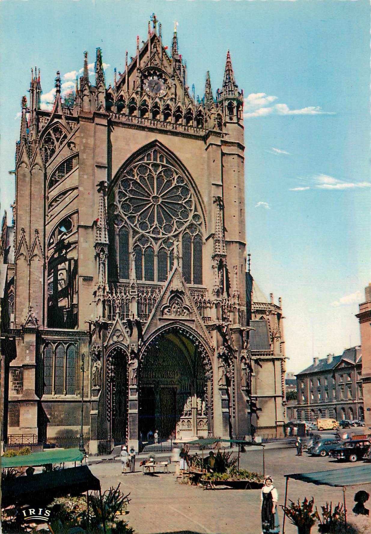 CPM La Lorraine Pittoresque La Cathedrale de Metz (Moselle)