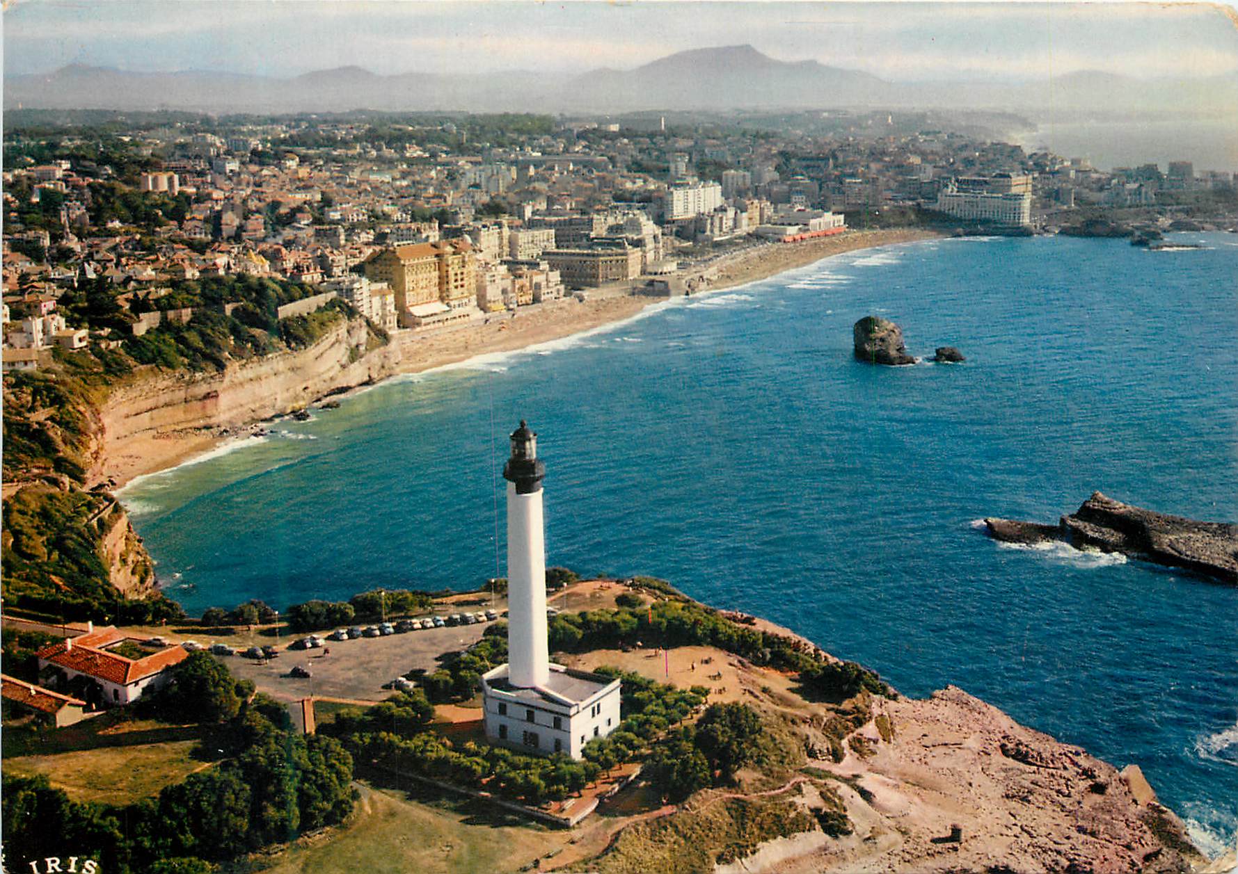 Phare de la Pointe de la Côte — vue aérienne — éditeur IRIS