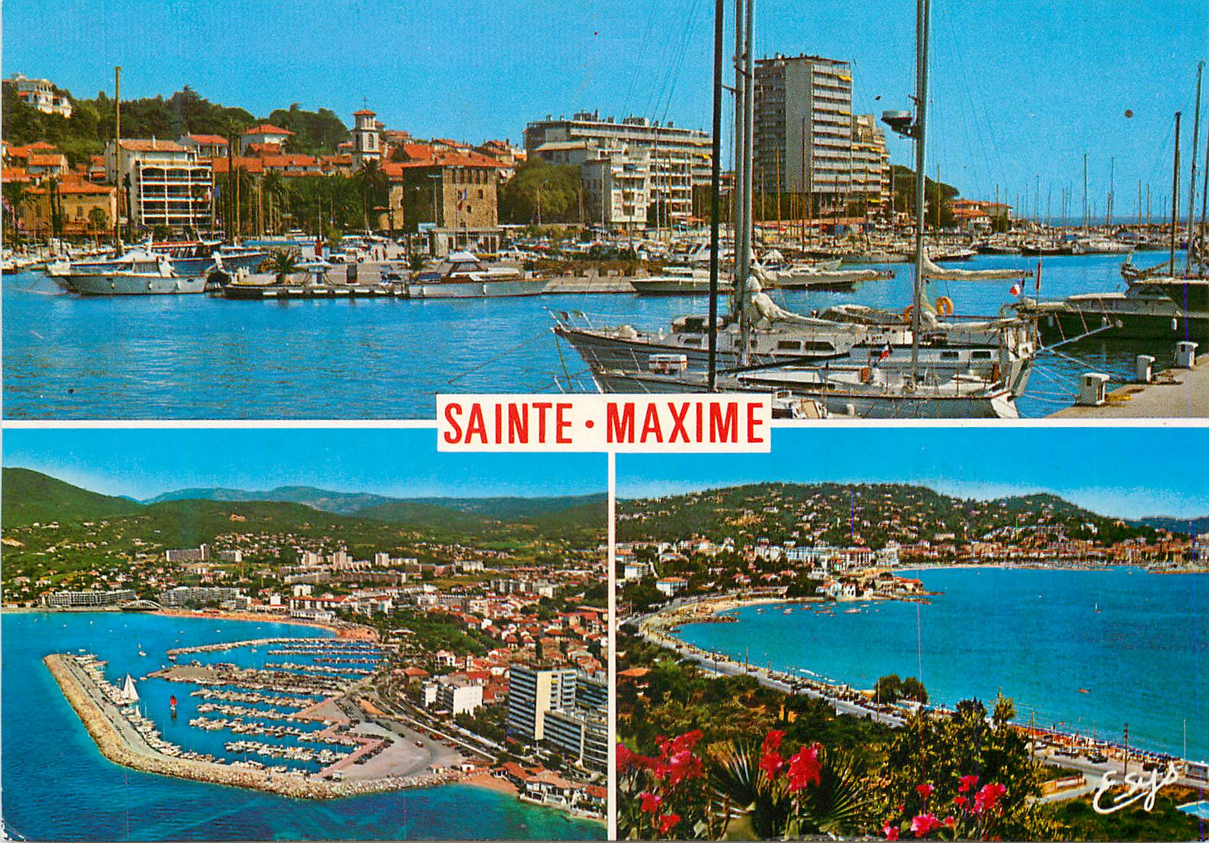 CPM Sainte Maxime (Var) La Cote d'Azur Varoise