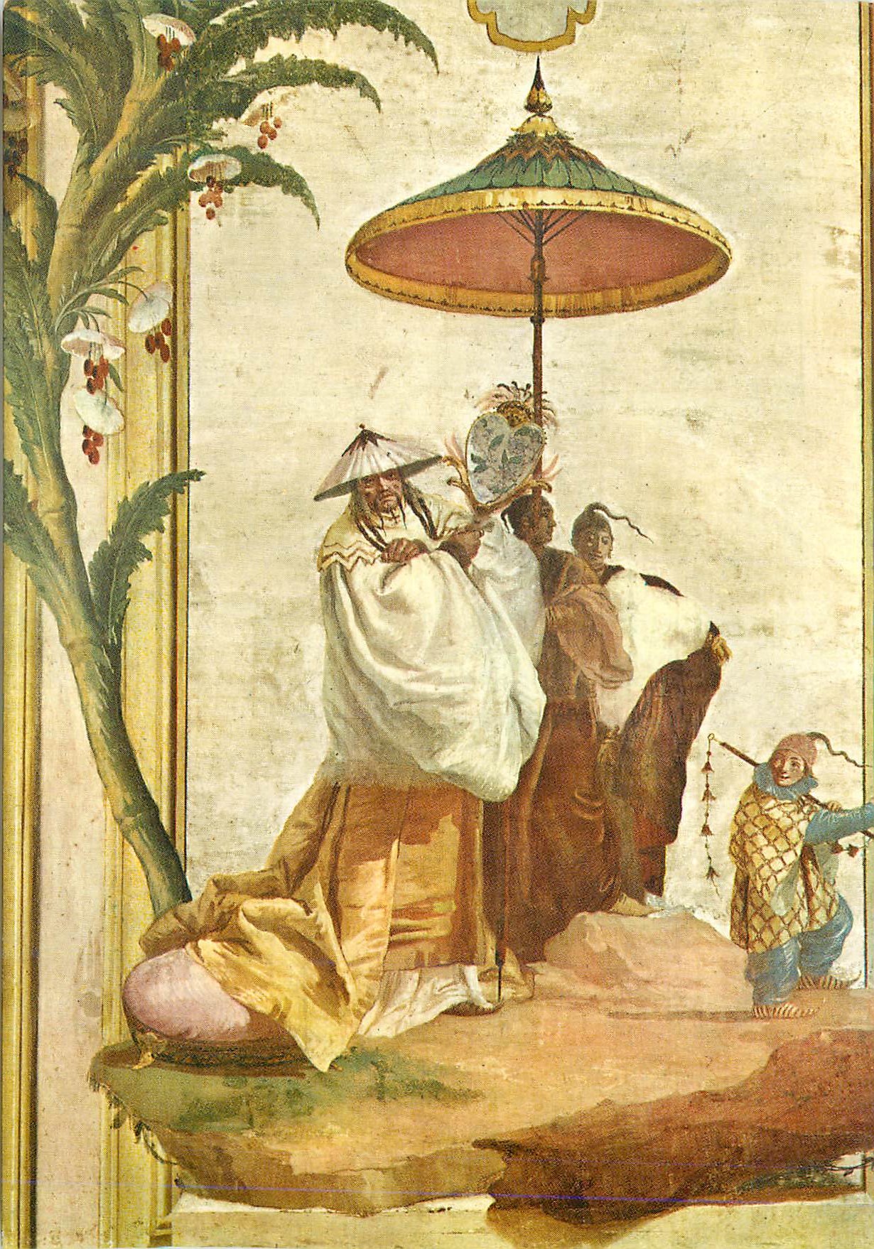 CPM Vicenza Foresteria della Villa Valmarana Giondomenico Tiepolo