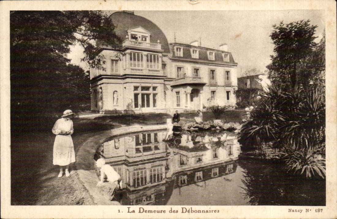 La Demeure des Débonnaires — Nancy N° 187 — éditeur Nancy