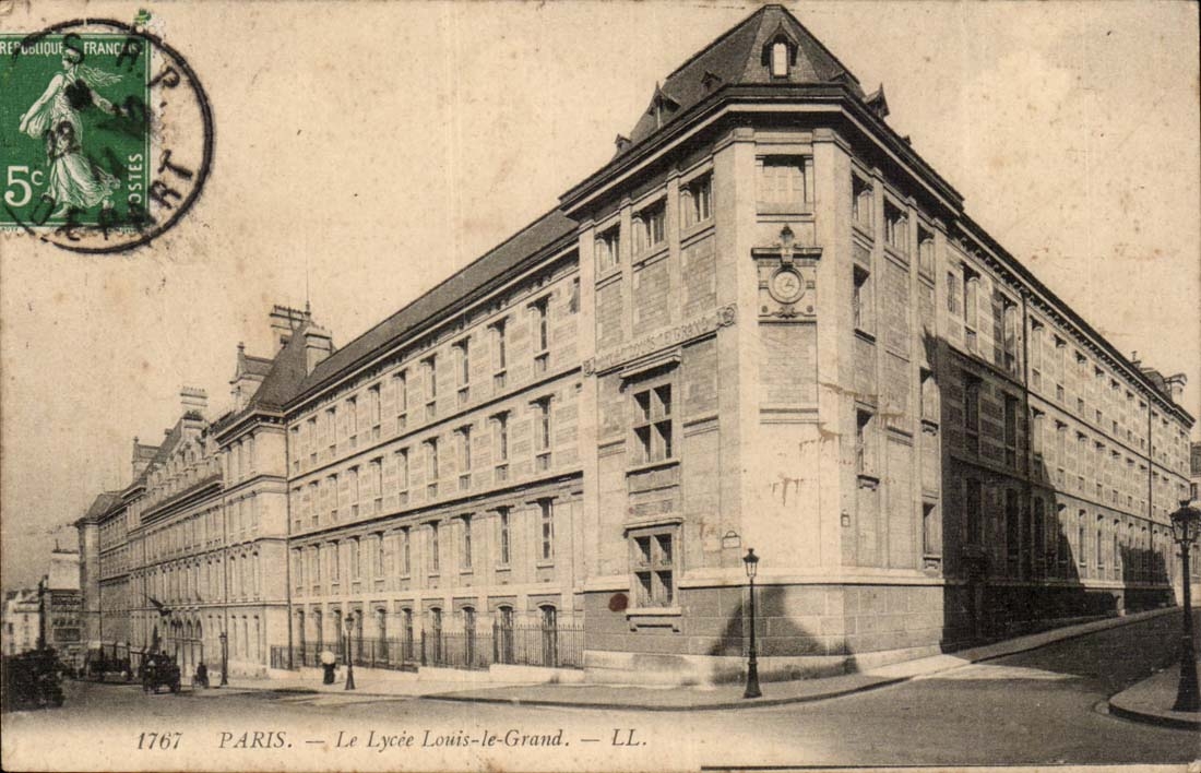 Paris CPA Le lycee Louis le Grand