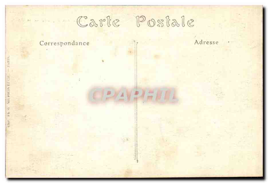 Rouen CPA Pensionnat de Saint Jean Baptiste de la SAlle — Verso