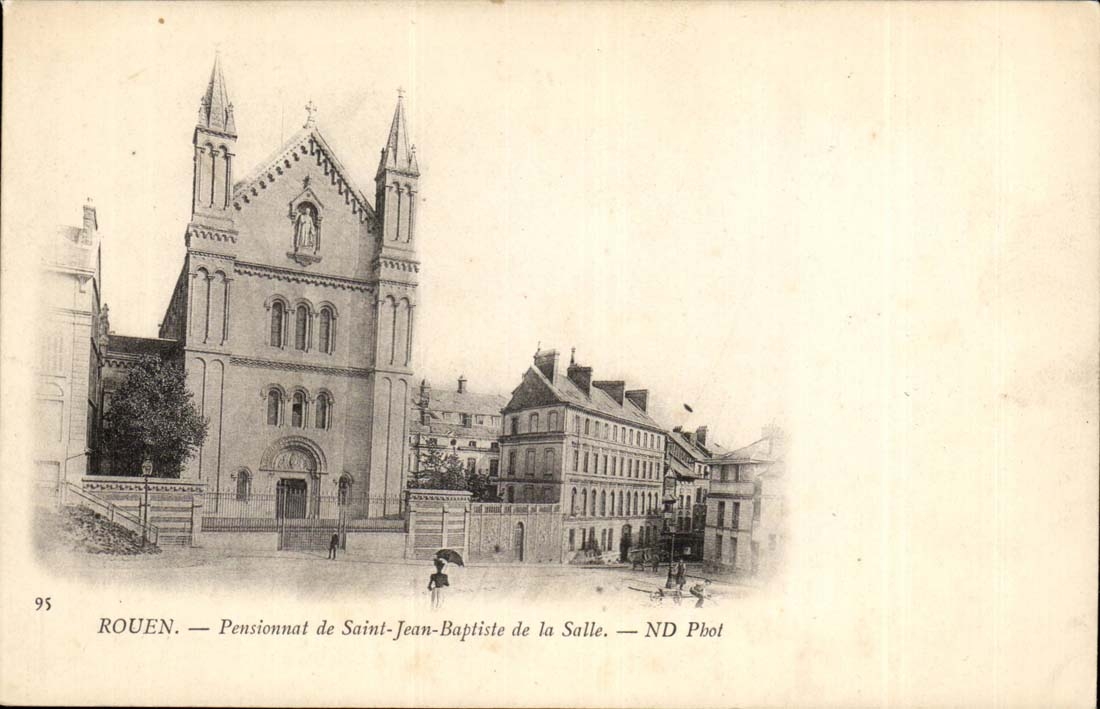 Rouen CPA Pensionnat de Saint Jean Baptiste de la SAlle