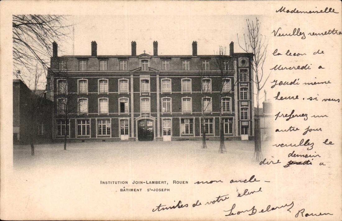 Rouen CPA Insitution Join lambert Batiment Saint Joseph