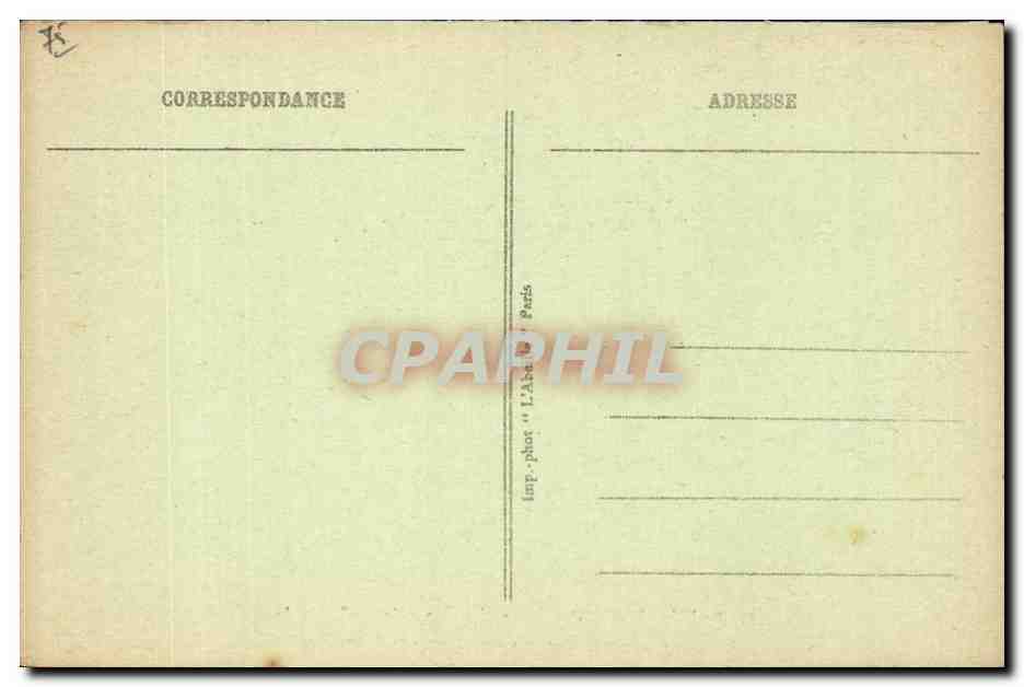 Bois de Boulogne CPA La roseraie de Bagatelle  — Rückseite
