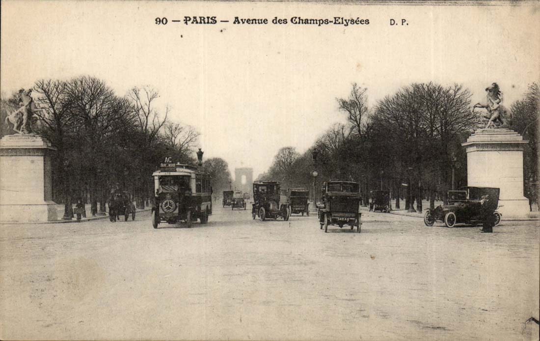 Paris — Avenue des Champs-Élysées — D.P. Nr. 90