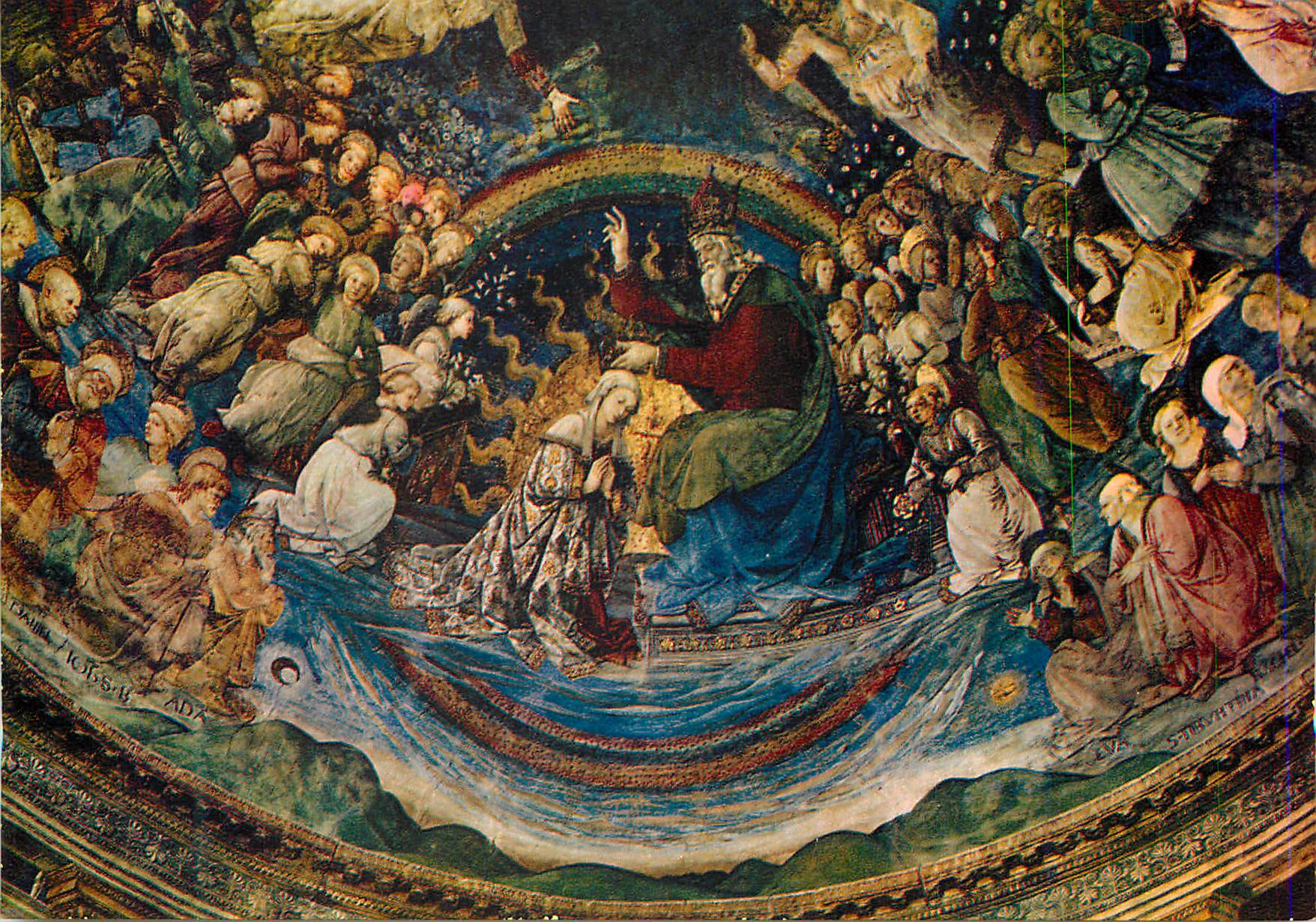 CPM Spoleto Le Dome Le Couronnement de la Vierge