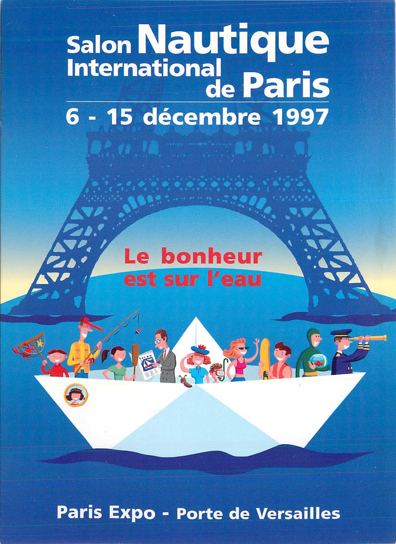 Salon Nautique International de Paris — 6-15 décembre 1997 — Paris Expo - Porte de Versailles