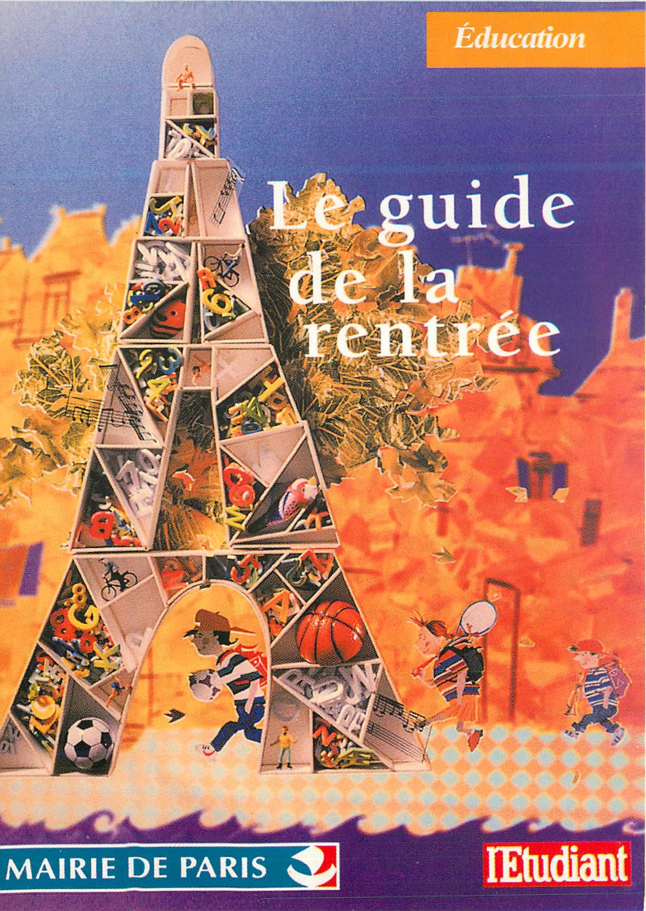 CPM Education Recevez Gratuitement les Guides et Brochures de la Rentree Mairie de Paris Tour Eiffel