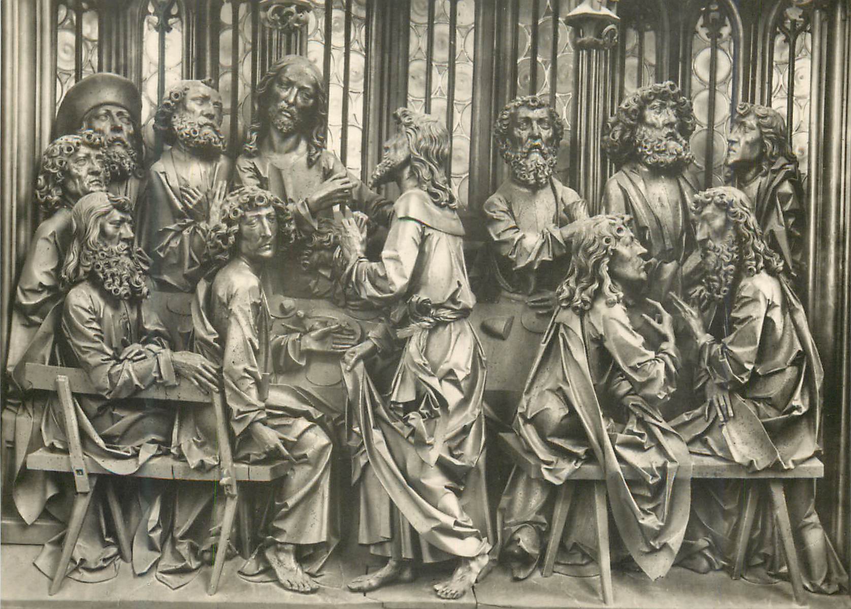 CPM Rothenburg ob der Tauber S Jakobskirche Blutaltar von Til Riemenschneider 1499 1504