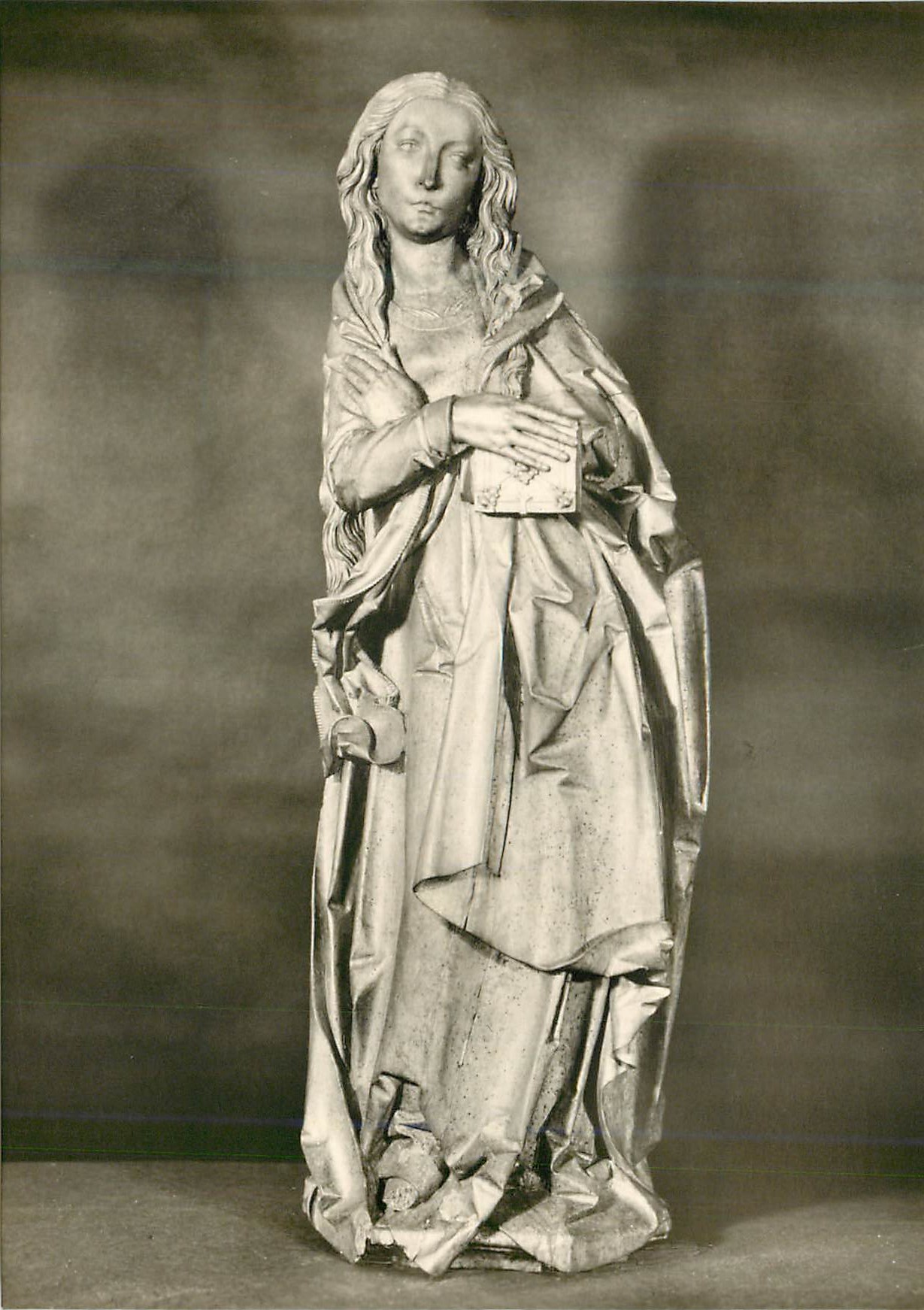 CPM Rothenburg ob der Tauber S Jakobskirche Blutaltar von Til Riemenschneider 1499 1504 Verkundigungsmaria