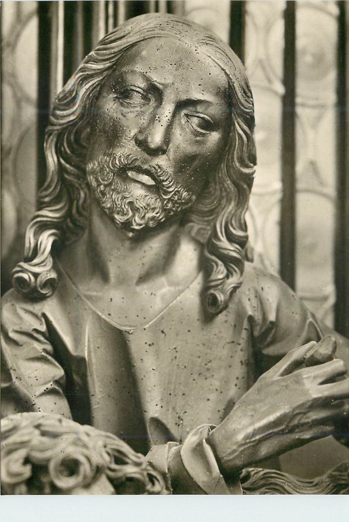 CPM Rothenburg ob der Tauber S Jakobskirche Blutaltar von Til Riemenschneider 1499 1504 Christus