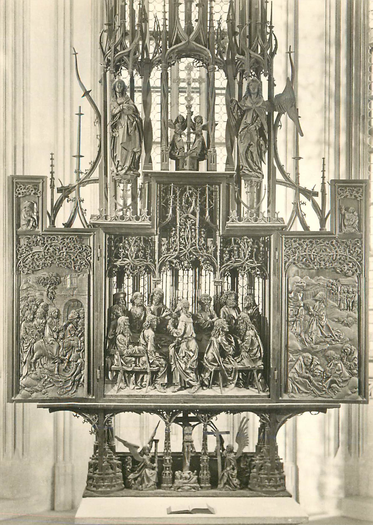 CPM Rothenburg ob der Tauber S Jakobskirche Blutaltar von Til Riemenschneider 1499 1504