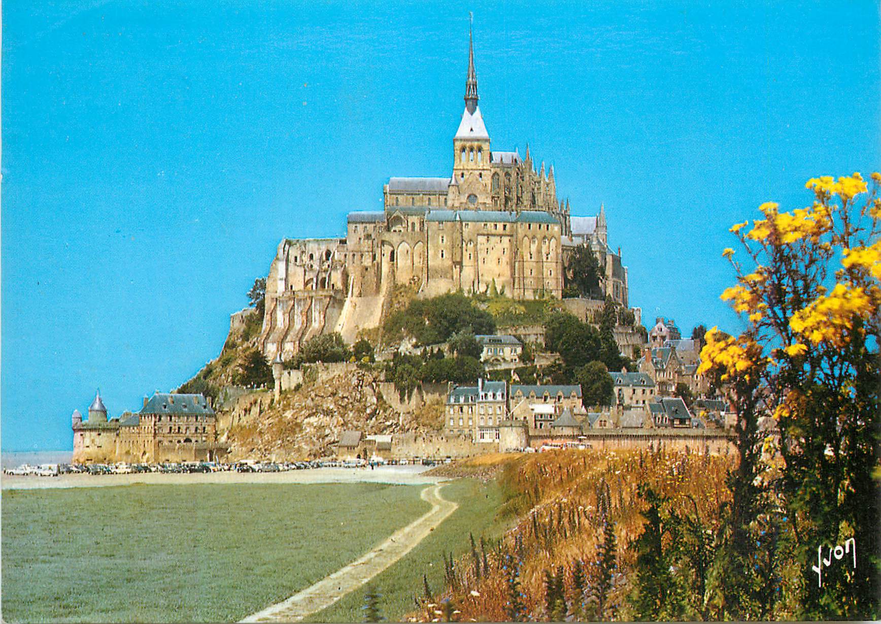 CPM Le Mont Saint Michel (Manche) Merveille de l'Occident Couleurs et Lumiere de France