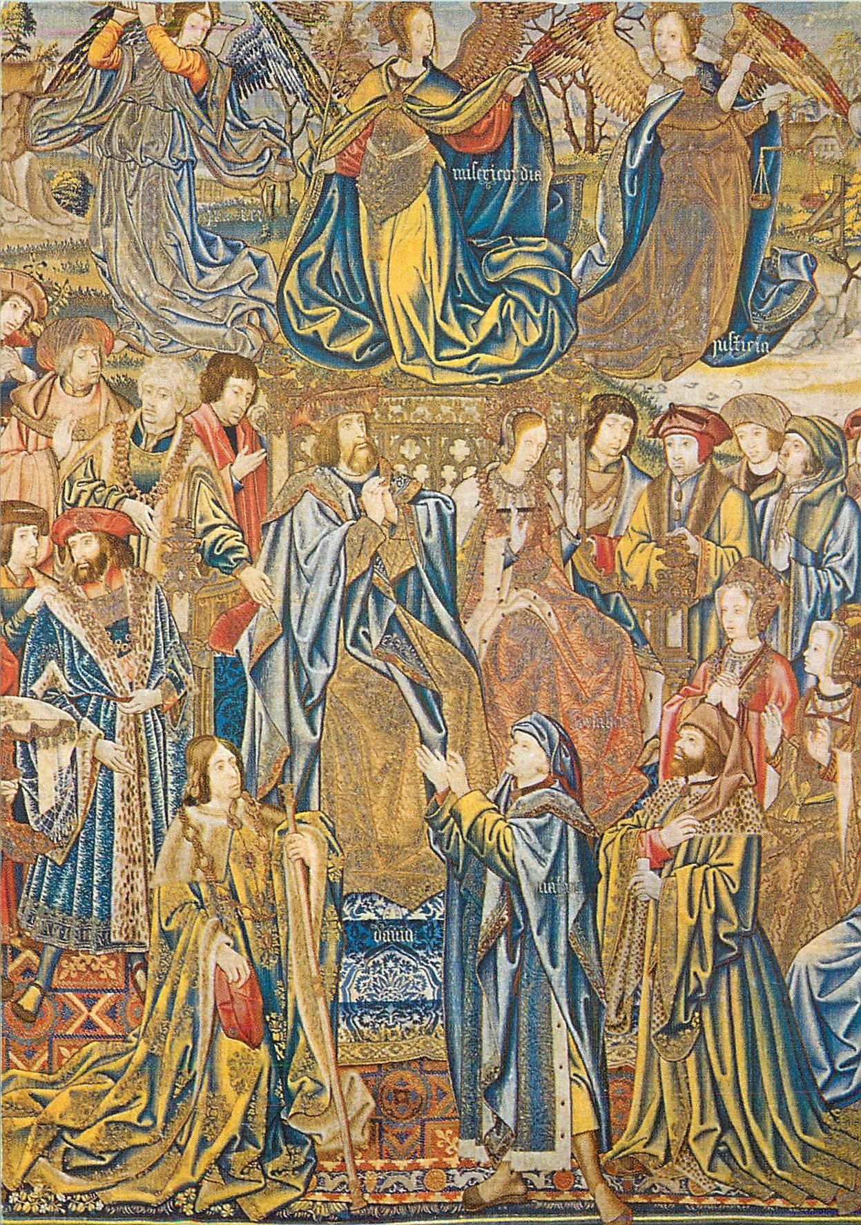 CPM Paris Musee de Cluny Tenture de David Bruxelles vers 1510 1520