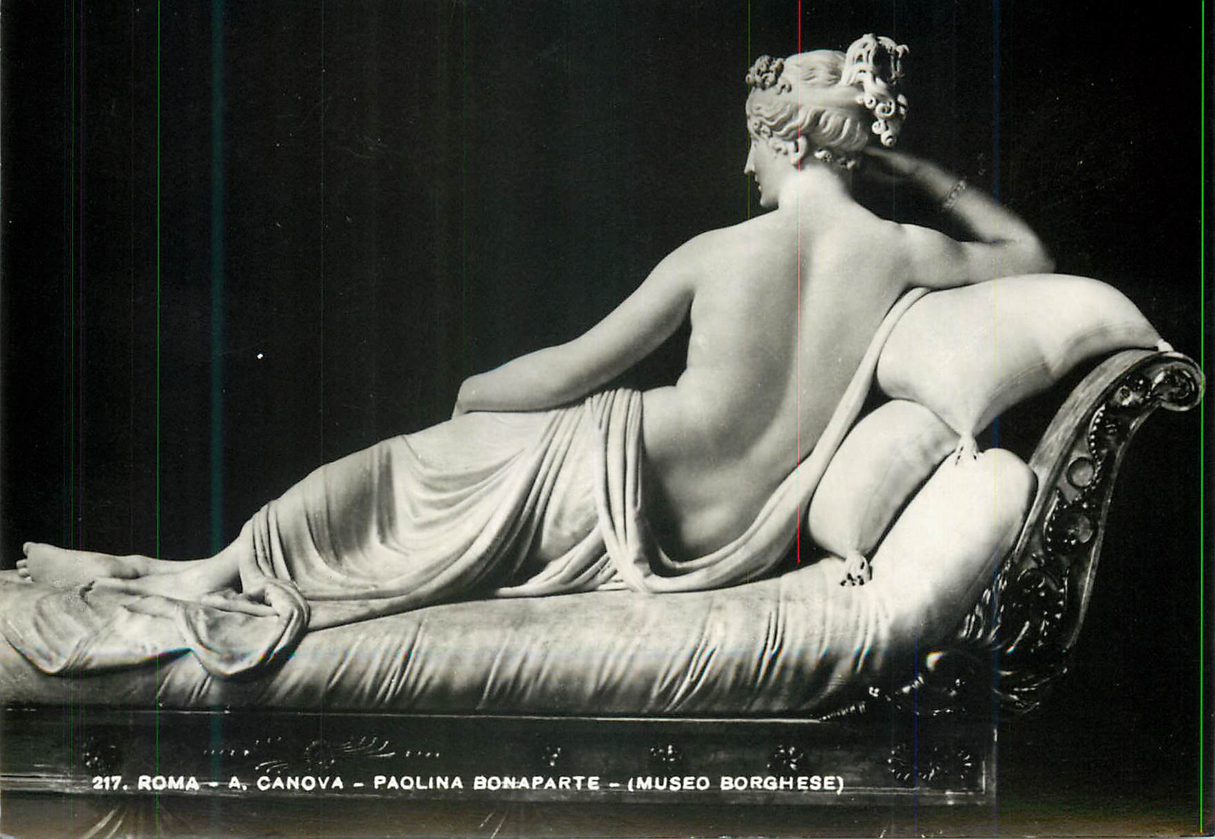 CPM Roma Canova Paolina Bonaparte (Museo Borghese)