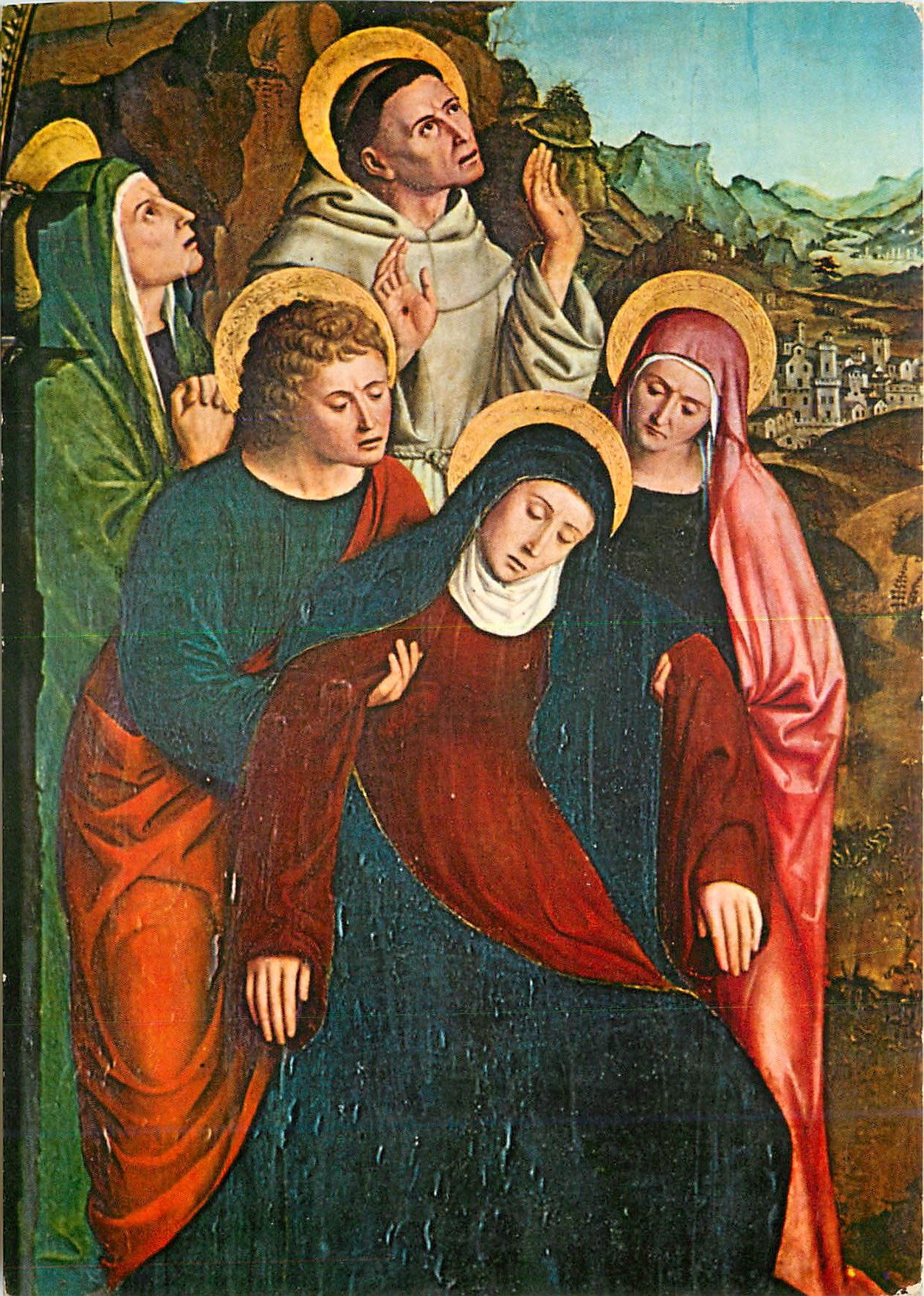 CPM Nice Monastere de Cimiez Detail de la Crucifixion