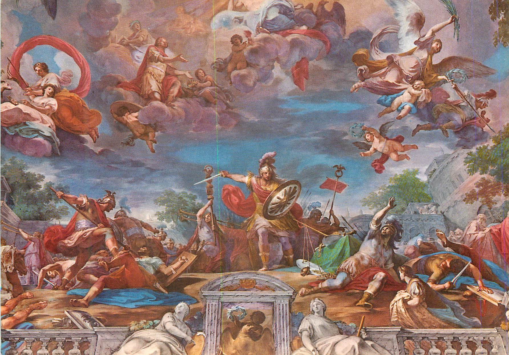 CPM Roma M Rossi (1774) Comille Interrompt les Pouparlers avec Brennus (Galerie Borghese)