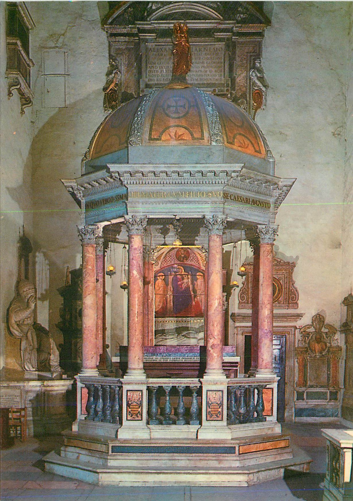 CPM Roma S Maria in Aracoeli Chapelle de S Helene