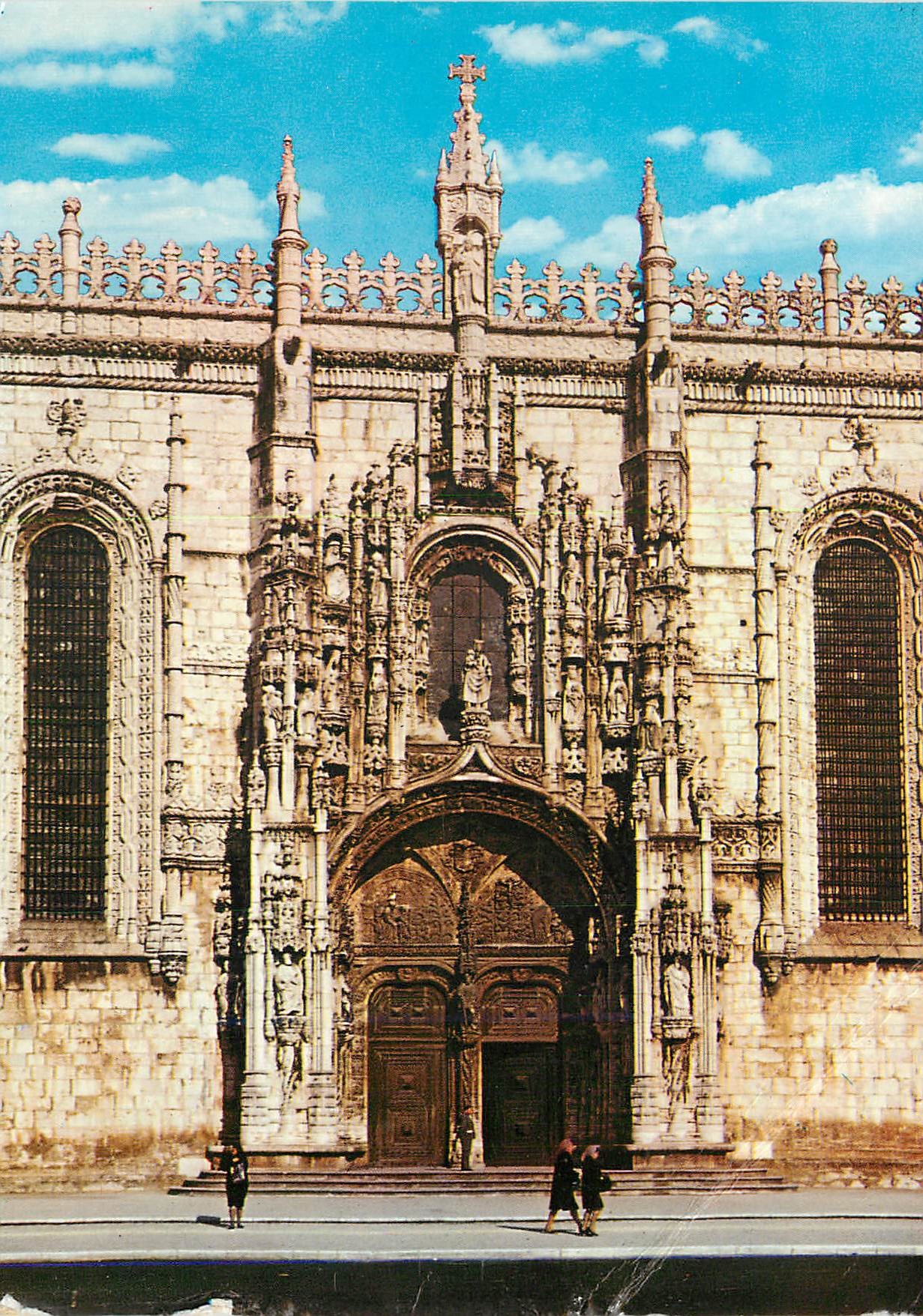 CPM Lisboa (Portugal) Monastere de Jeronimos (Portique)