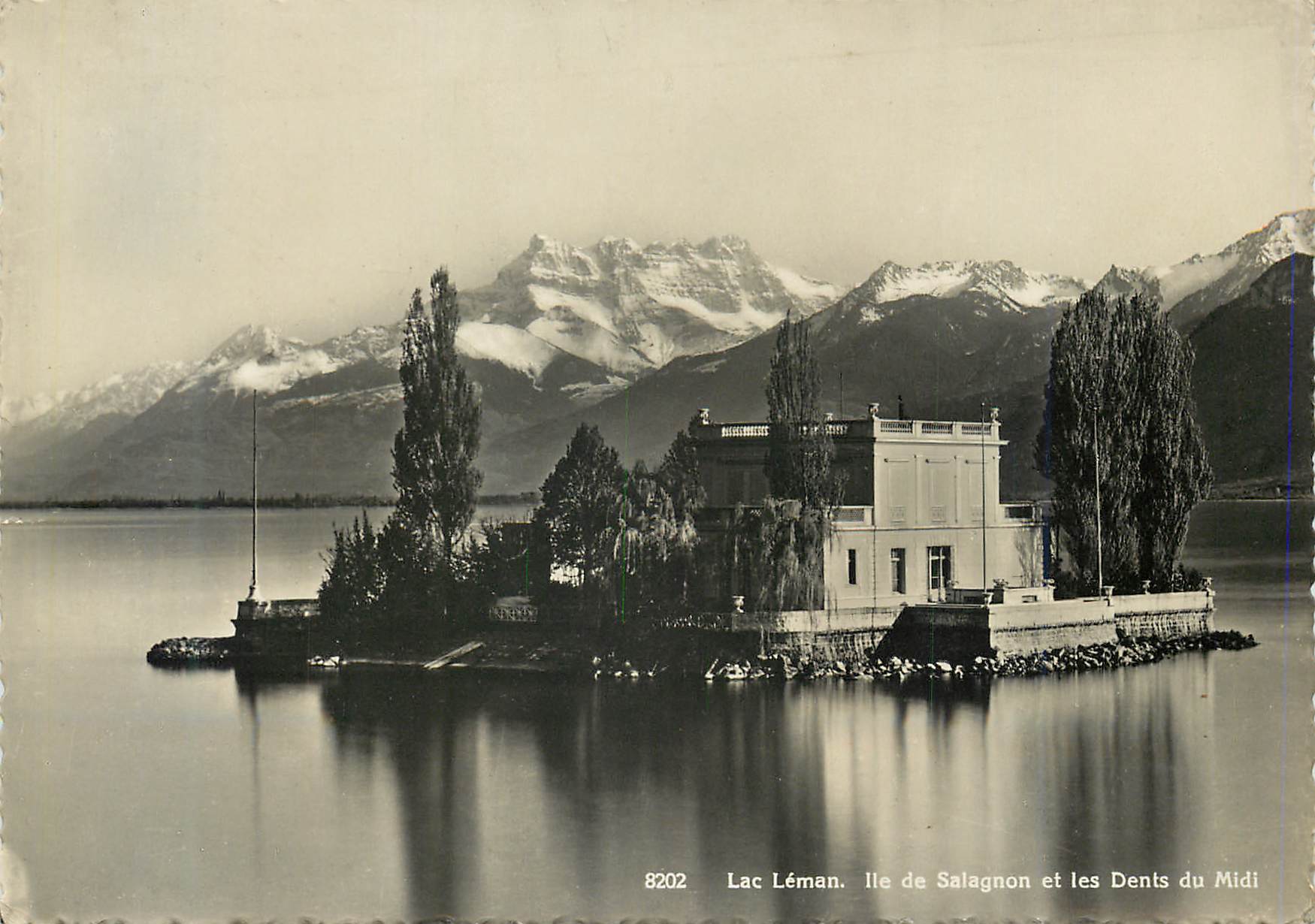 CPM Lac Leman Ile de Salagnon et les Dents du Midi