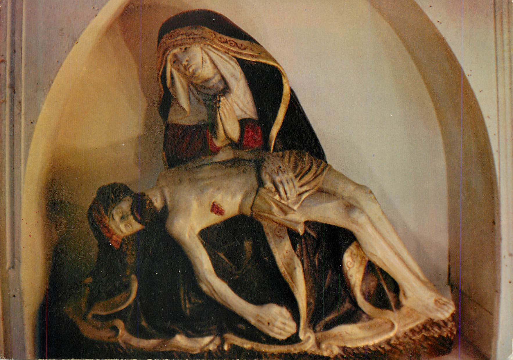 CPM Montpezat de Quercy (T et G) Notre Dame de Pitie (1475)