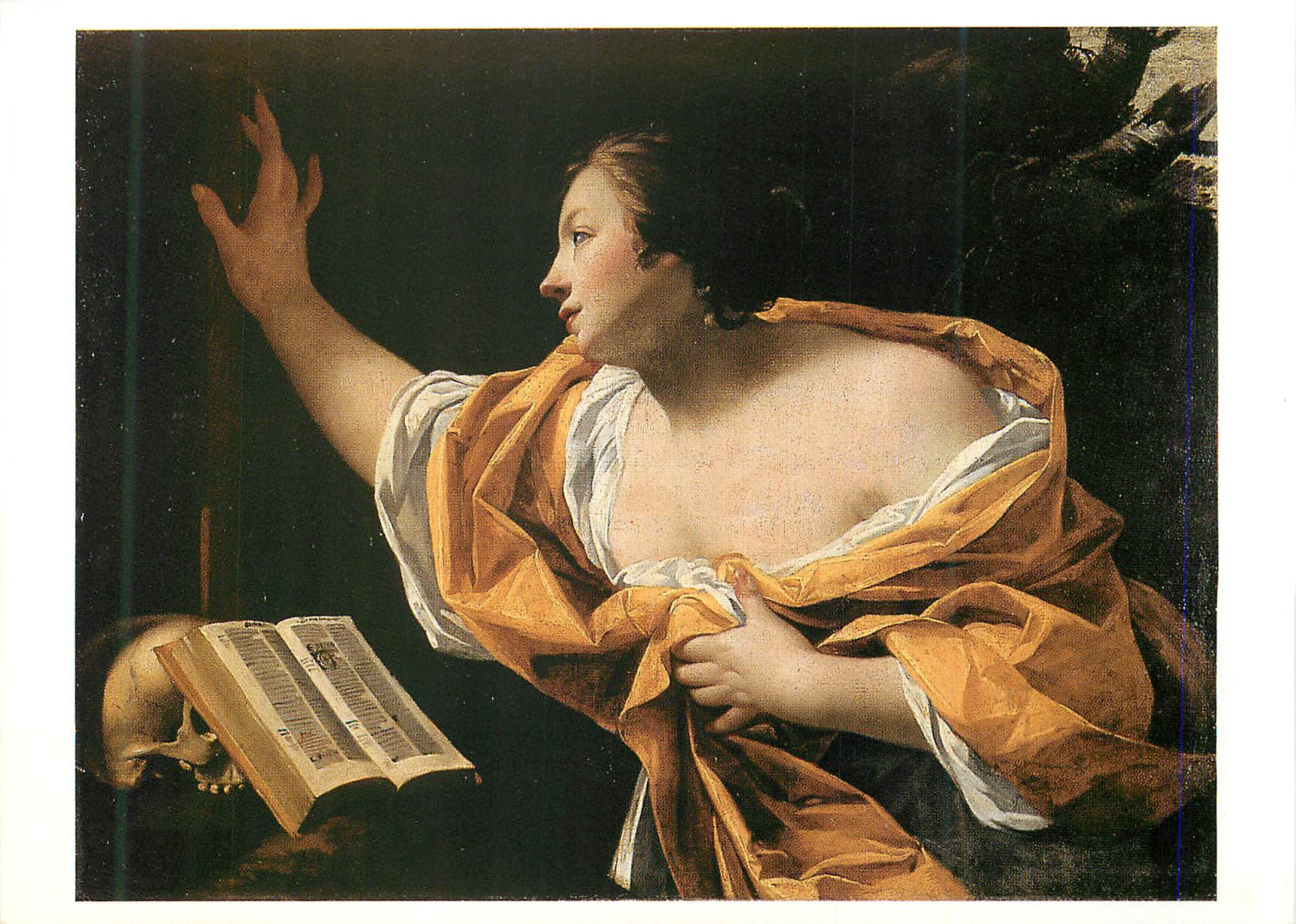 CPM Exposition Vouet Grand Palais 1990 Simon Vouet La Madeleine Repentante