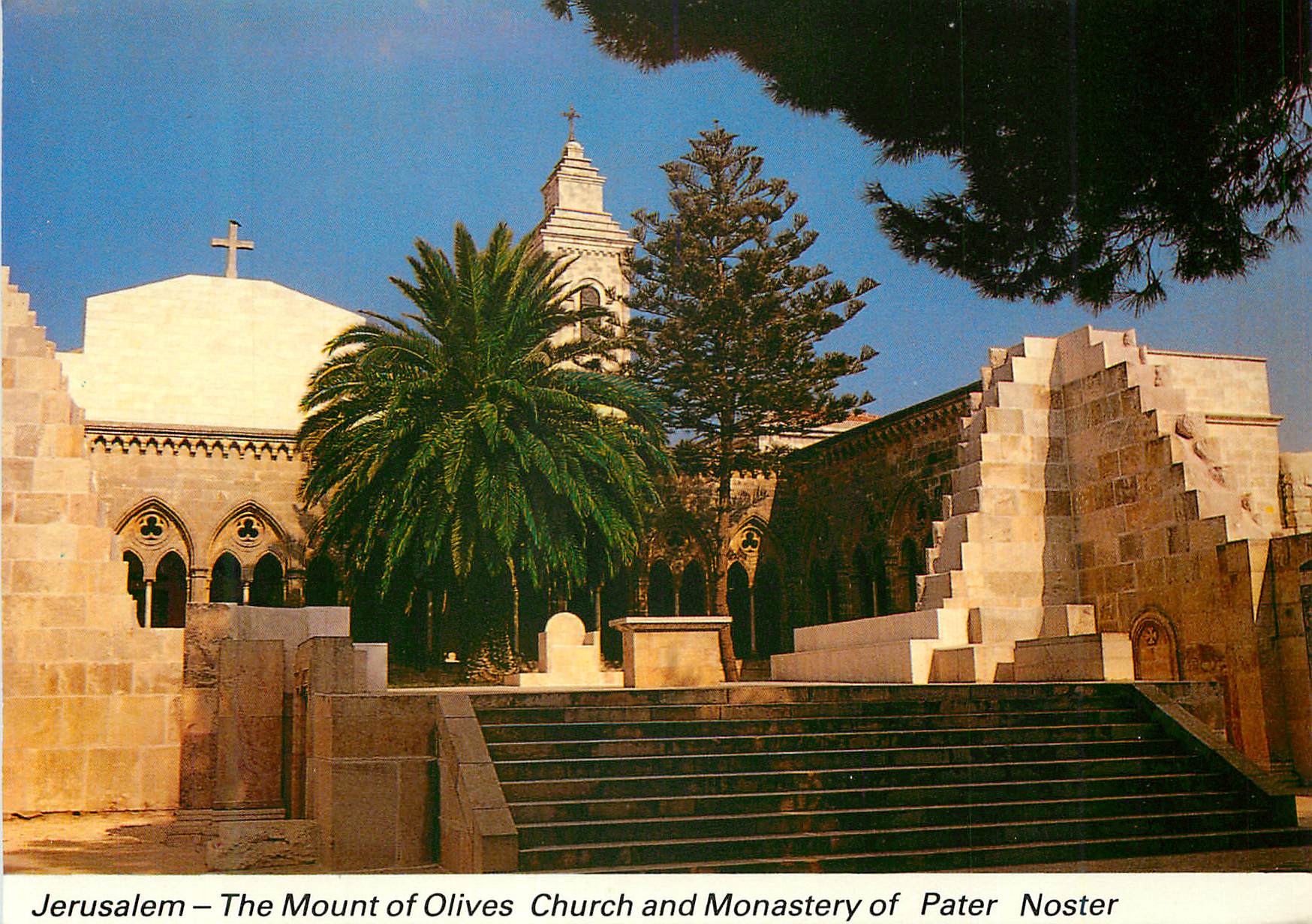 CPM Jerusalem The Mount of Olives Church and Monastery of Peter Noster