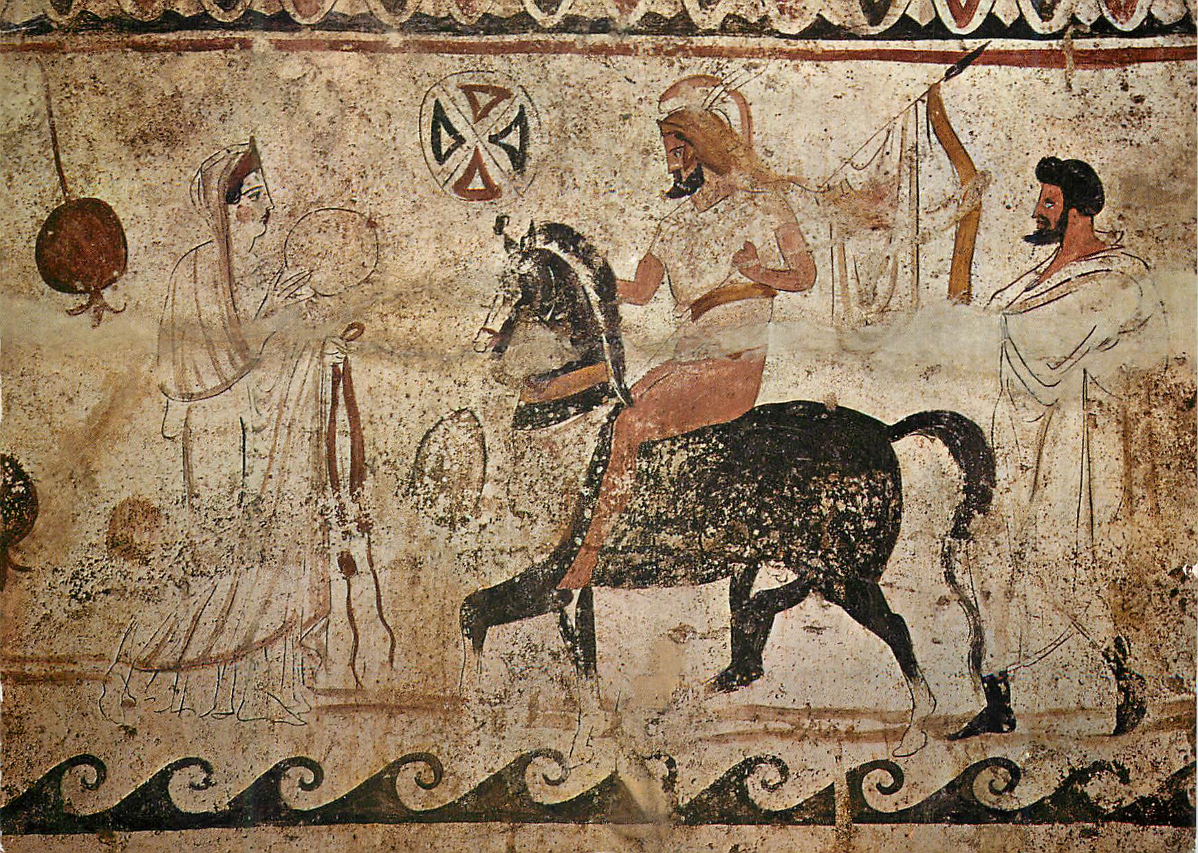 CPM Paestum Le Retour du Guerrier