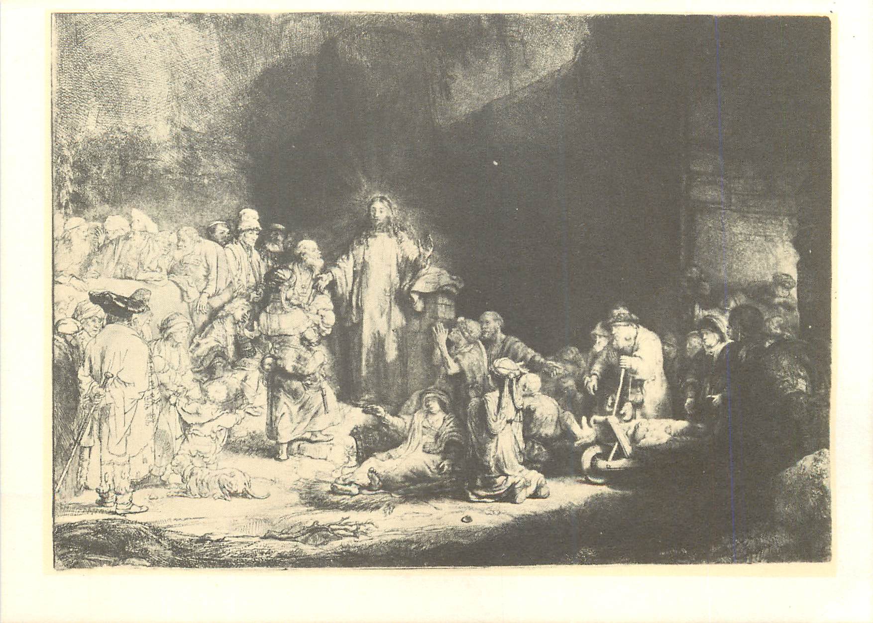 CPM Amsterdam Coll Museum Het Rembrandthuis Rembrandt (1606 1669) Christus de Zieken Genezend
