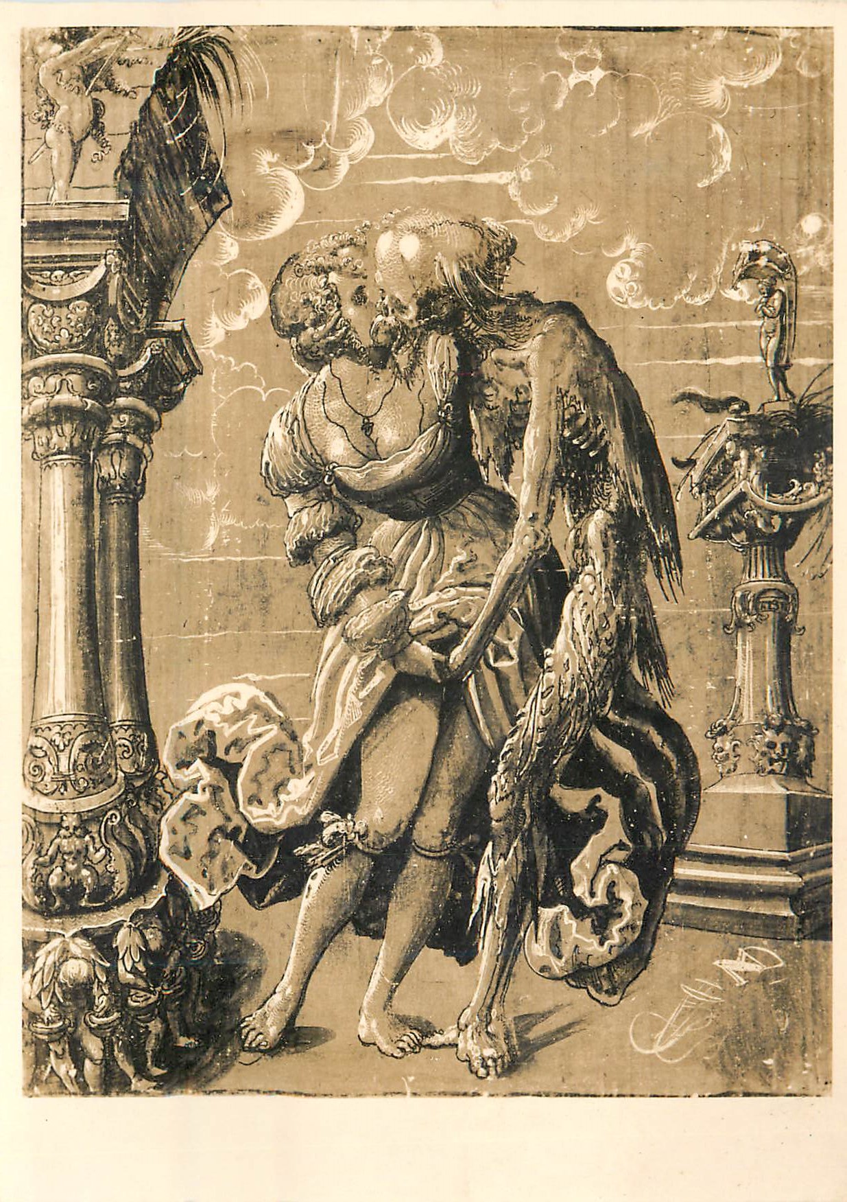 CPM Kunstmuseum Basel Niklaus Manuel Deutsch Der Tod als Kriegsknecht Umfasst ein Junges
