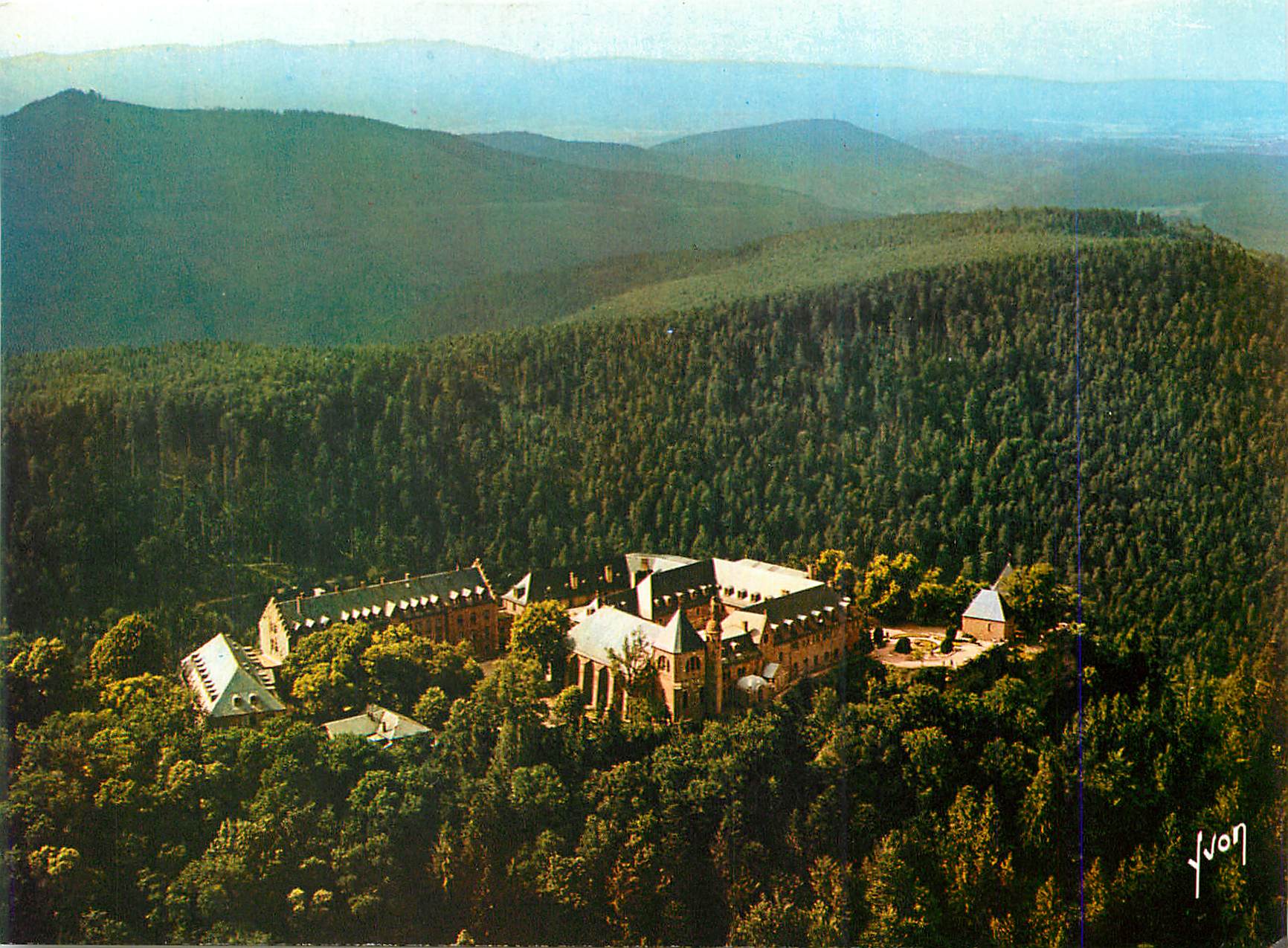 CPM Mont Sainte Odile (Bas Rhin) Couleurs et Lumiere de France