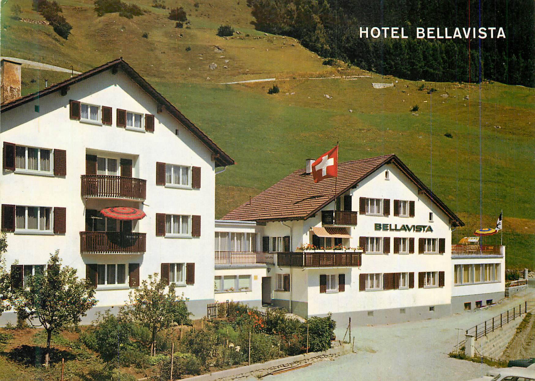 CPM Disentis Hotel Bellavista 1150 m Bes Fam Vincenz Huonder