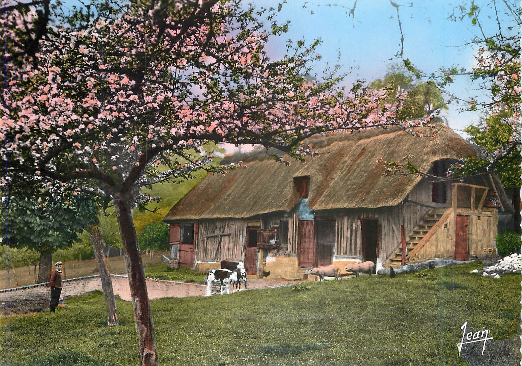 CPM La Normande La Ferme