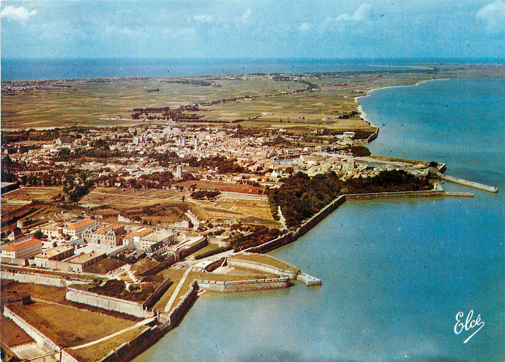 Vue aérienne de Elche — éditeur Elcé