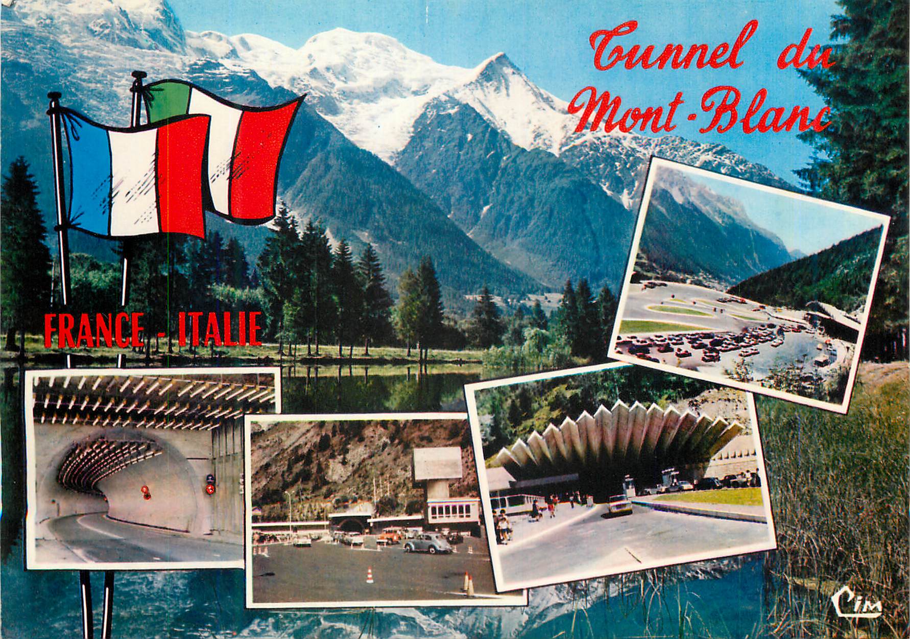 CPM Chamonix Mont Blanc (Hte Savoie) Tunnel du Mont Blanc 