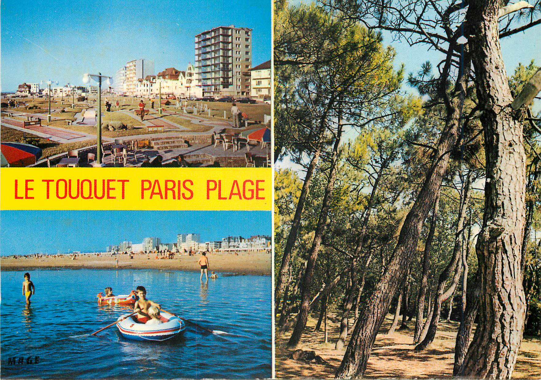 CPM Le Touquet Paris Plage (Pas de Calais)