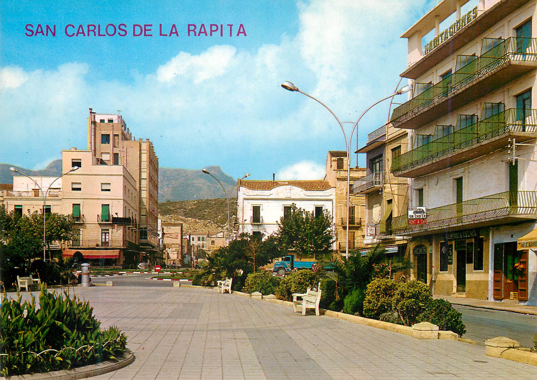 CPM San Carlos de la Rapita (Tarragona) Place d'Espagne