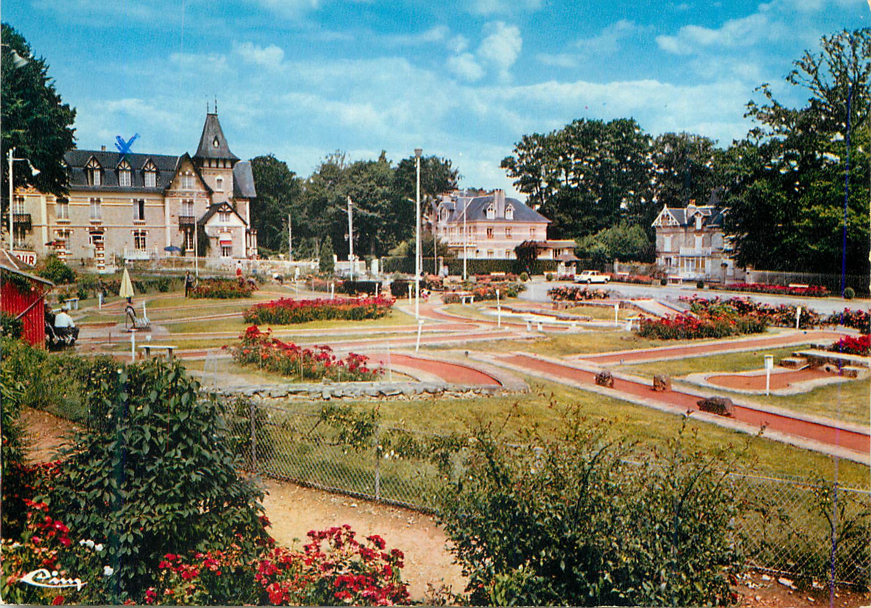 Jardin botanique de Cinq-Mars-la-Pile — vue panoramique — éditeur Cinq