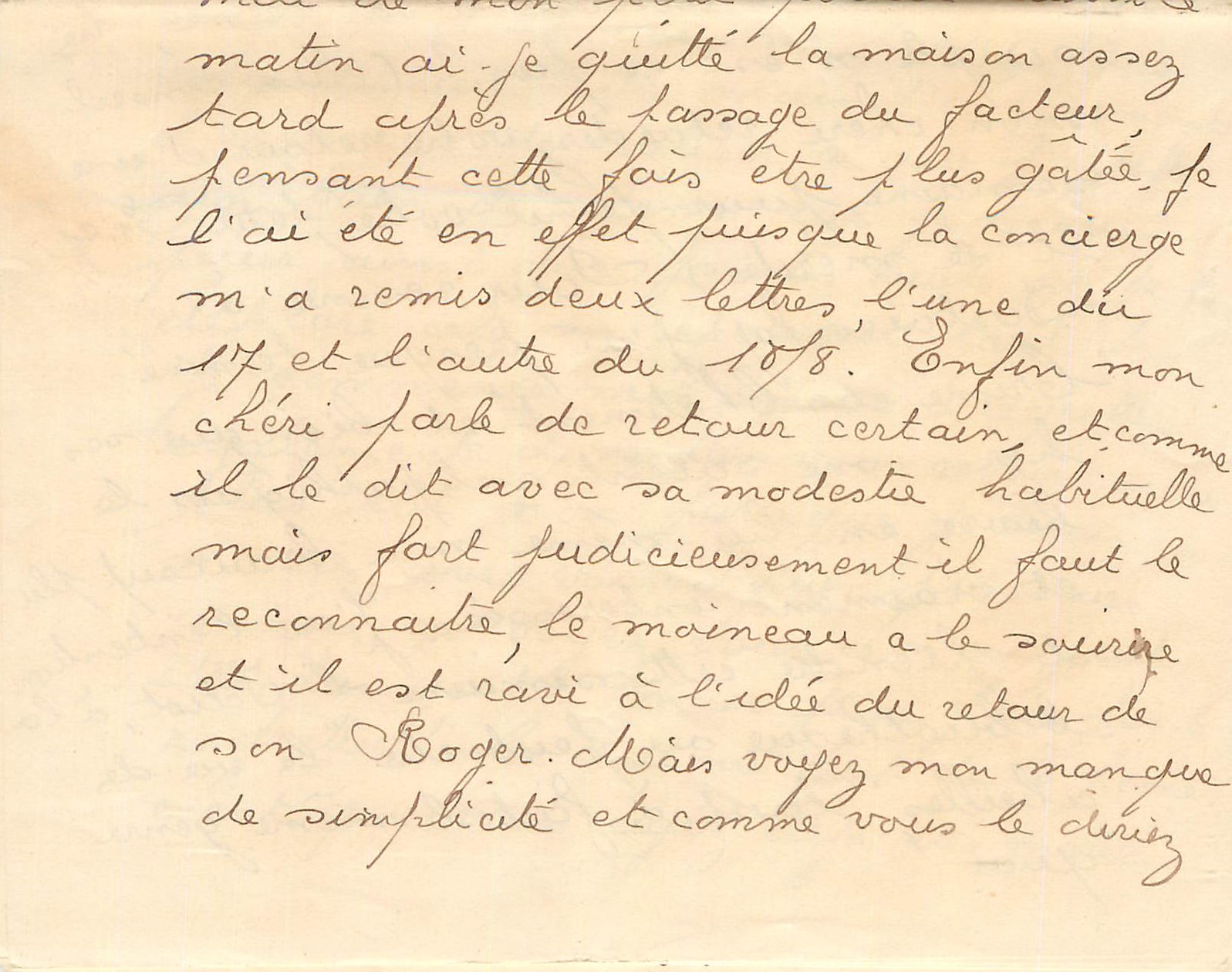 Lettre Administration Generale de l'Assistance Publique a Paris