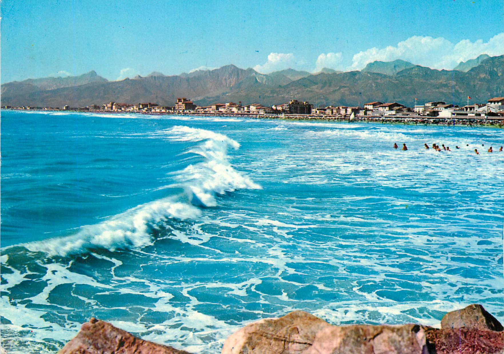 CPM Viareggio Mareggiata La Haute Maree