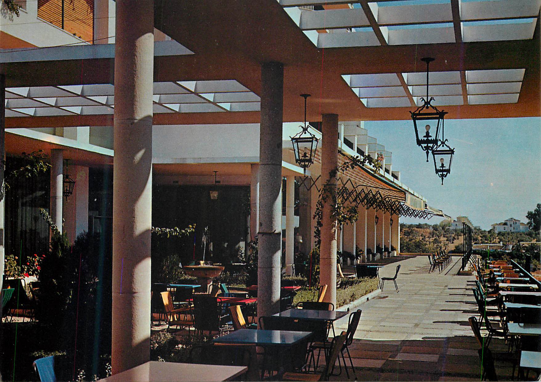 CPM Cordoba Parador Nacional de la Arruzafa Terrase