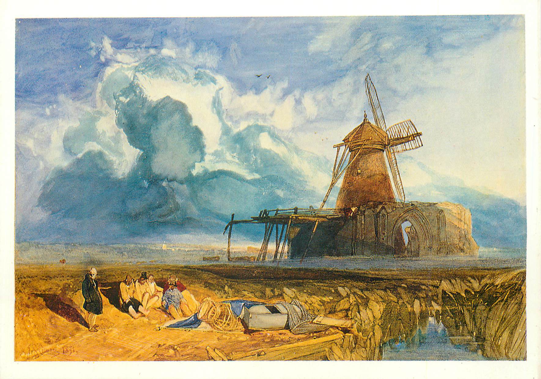 CPM Norwich Castle Museum John Sell Cotman 1782 1842 St Benet's Abbey