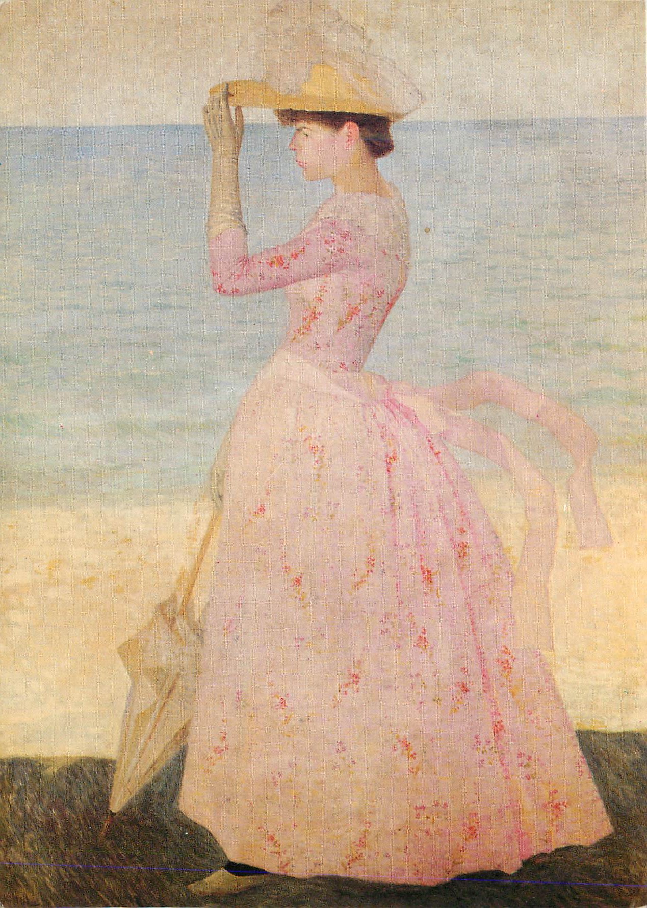CPM Paris Palais de Tokyo Artiste Maillol (1861 1944) La Femme a l'Ombrelle
