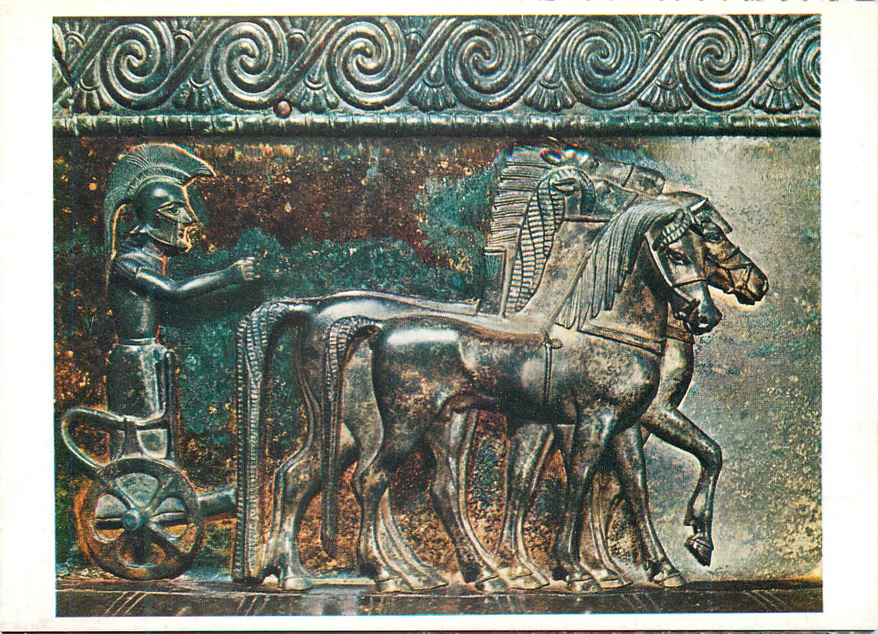 CPM Musee de Chatillon sur Seine Bacchus Enfant Bronze Gallo Romain